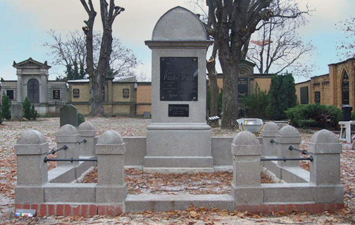 Restaurierung, Friedhof Schönefeld