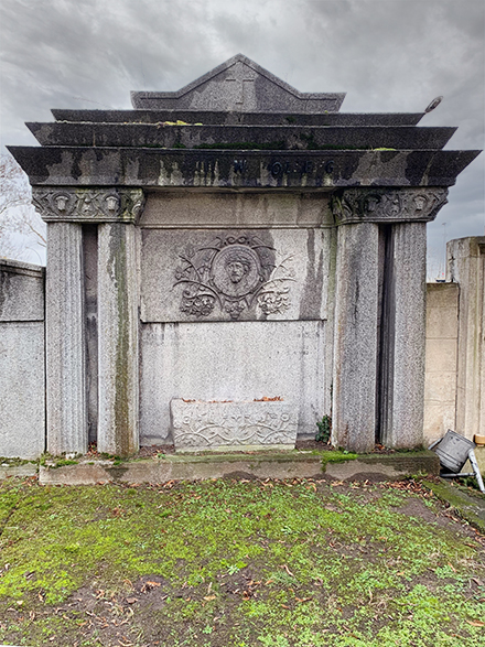 Restaurierung, Friedhof Schönefeld
