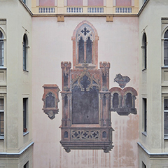 Untersuchungen, Giebelwandbilder